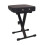 Adjustable Piano Bench with Padded Seat, Foldable XShaped Frame for Keyboard or Piano Practice 1