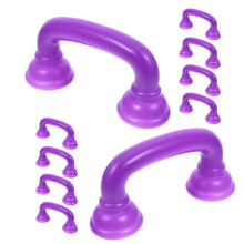 10Pièces Téléphones Jouets Enfant Plastique Violet Simulation Réaliste