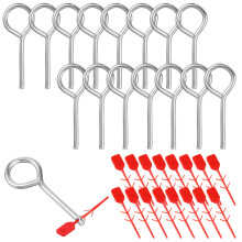 45Sets Red Fire Extinguisher Pull Pins Metal Safety Lock Replacement