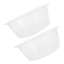 2PiĂšces Bassines En Plastique, Grand Bassin Spa Pieds Et