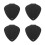 4Pcs Black PU Guitar Pick Storage Holder for Drum Use Waterproof 8