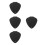 4Pcs Black PU Guitar Pick Storage Holder for Drum Use Waterproof 9