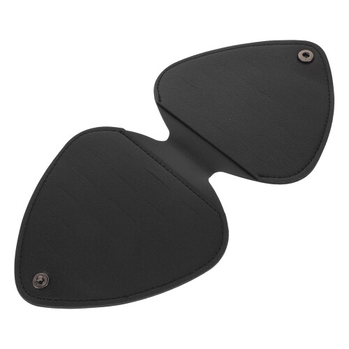 4Pcs Black PU Guitar Pick Storage Holder for Drum Use Waterproof 1