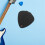 4Pcs Black PU Guitar Pick Storage Holder for Drum Use Waterproof 10