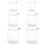 3Sets White Drawstring Laundry Bags for Bras Baby Clothes Mesh Storage 2