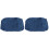 2Pièces De Table À Bébé Confortable Bleu 2