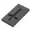 2Pcs Graphite Casting Mold Cross Design High-Temperature Melting Tool 2