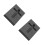 2Pcs Graphite Casting Mold Cross Design High-Temperature Melting Tool 6