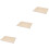 3Pcs Durable Wooden Drawing Palette for Sketching 5