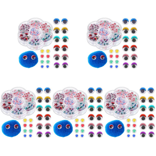 3000Pcs Plastic Wobbly Eyes Small Sticky for DIY Projects 1