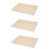 3Pcs Durable Wooden Drawing Palette for Sketching 8