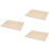3Pcs Durable Wooden Drawing Palette for Sketching 6