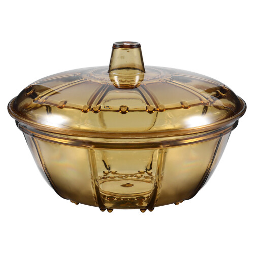 3St Decoratieve Plastic Fruitboxen Goud Multifunctioneel En 1