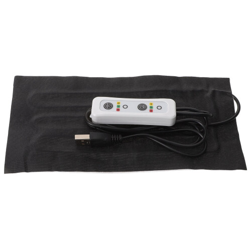 2Pièces De Chauffage Plantes USB Noir Pratique Pour Germination 2