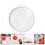 8St Wit Inkpad Plastic Multifunctioneel Voor Thuis, School & 8