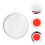 8St Wit Inkpad Plastic Multifunctioneel Voor Thuis, School & 10