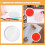 8St Wit Inkpad Plastic Multifunctioneel Voor Thuis, School & 6
