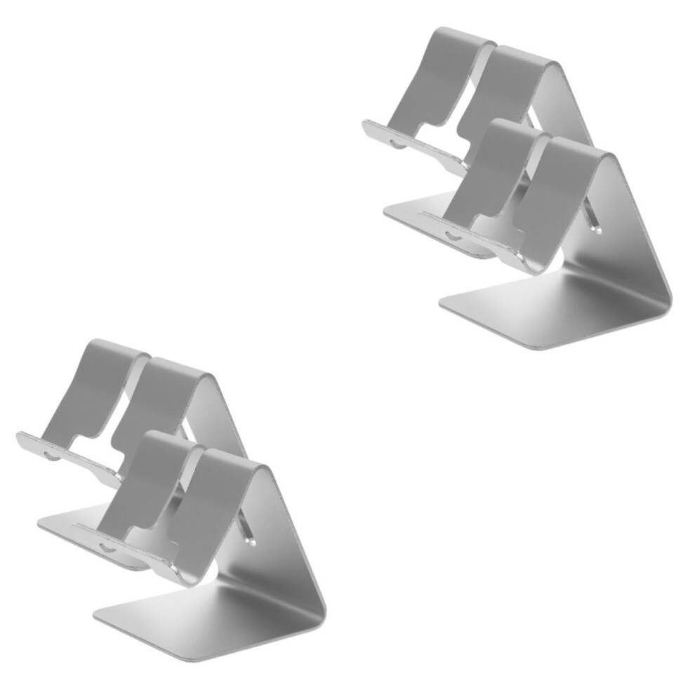 Aluminum Alloy Phone And Tablet Stand Set With Adjustable Stable Support For Desk Office Home 9174973701330