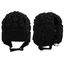 Casco de fútbol americano EVA a prueba de impactos 90g negro