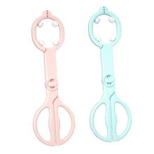 Baby Bottle Holder and Feeding Tongs Set, Antislip Heat Resistant Grip for Easy Bottle Cleaning
