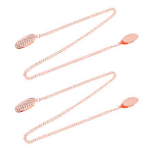 2pcs napkin clips european style household bib holder