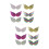 12Pièces Ailes De Métalliques Accessoires Costume 8