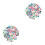 200Pièces Flatback Résine Colorés Pour Scrapbooking Accessoires DIY 3