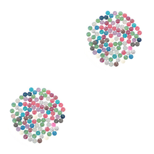 200Pièces Flatback Résine Colorés Pour Scrapbooking Accessoires DIY 2