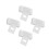 200Pcs Pet Vertical Blind Repair Tabs White Easy Fix for Window Blinds 4