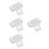200Pcs Pet Vertical Blind Repair Tabs White Easy Fix for Window Blinds 9