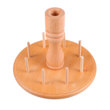 1Pièces Support À Fil En Bois Beige 8 Durable Pour Broderie