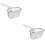 2Pcs Silver Household Noodle Strainer Mesh Colander with Hanging Hole 7