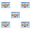 5Pcs Us Map Posters Multi Color Uv Paper Educational Wall Decoration 6