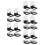20Pcs Multicolor Plastic Push Button Protective Covers for Home 8