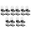 20Pcs Multicolor Plastic Push Button Protective Covers for Home 6