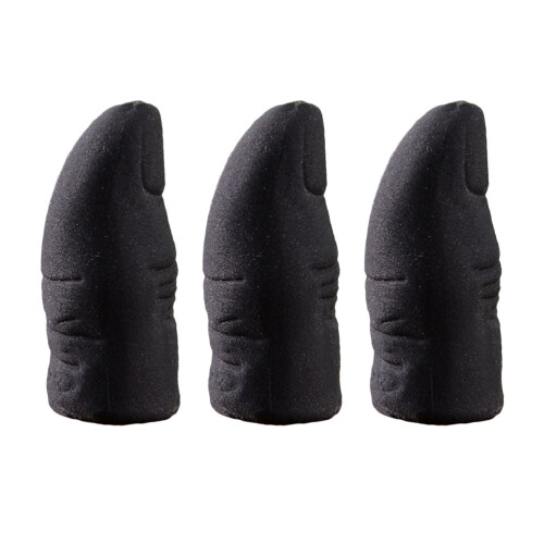 40Pcs Black Erasers for Kids Thumb Shape Creative Pencil Erasers 1