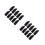 40Pcs Black Erasers for Kids Thumb Shape Creative Pencil Erasers 5