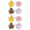 48St Cupcake Wrapper Decor Diverse Kleuren Voor Verjaardag Feest 5