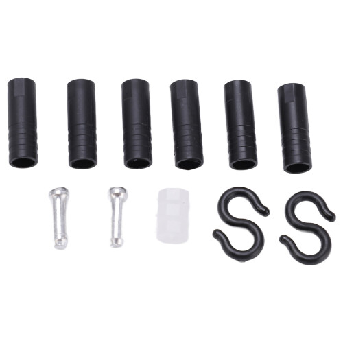 Set cavo e guaina per freno, 5 mm, bianco, 2,5 m 2