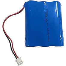 18650 Lithium Ion Battery Pack 3.7V 6600mAh with JST PH Connector and 10cm Cable for Electronics