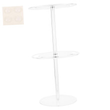 360 Rotating Sunglasses Display Stand Clear Acrylic Eyewear Organizer SpaceSaving Desktop Rack