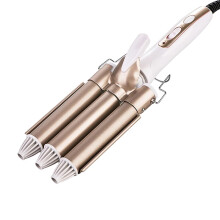 Professional Hair Curling Wand Set with Interchangeable Barrels, Adjustable Temp, Tourmaline Ceramic for Long Hair