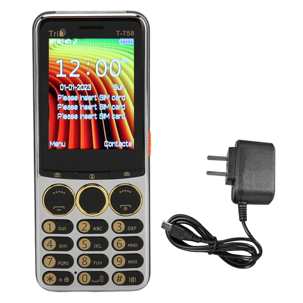 User Friendly Senior Cell Phone With Enhanced Visibility Big Buttons Loud Audio Output Dual Sim Cards Support Sos Emergency Call Voice Recorder Large 9071309485394