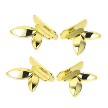 4pcs Butterfly Toilet Seat Lifter Handle Hygienic Touch Acrylic Lid Accessory for Bathroom