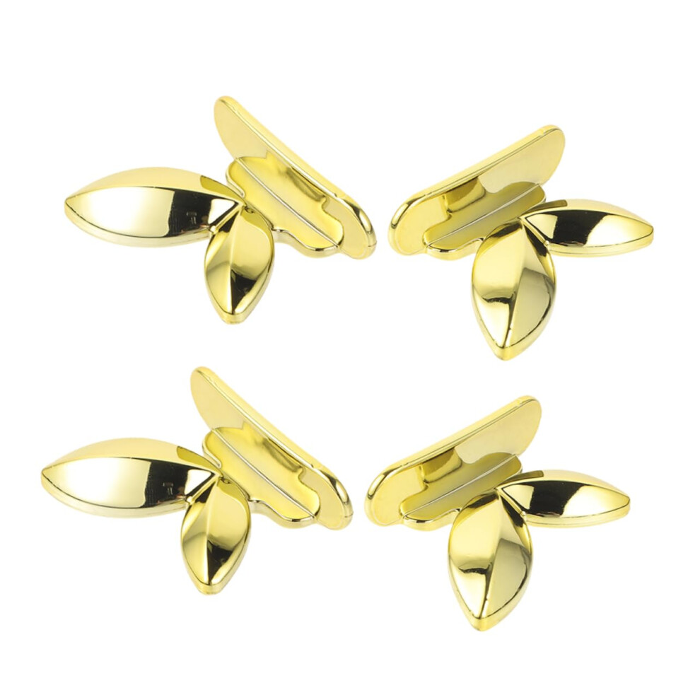 4Pcs Butterfly Toilet Seat Lifter Handle Hygienic Touch Acrylic Lid Accessory For Bathroom 9174973702559