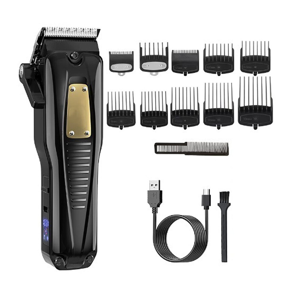 Cordless Hair Clippers and Beard Trimmer for Men, Precision Blades, USB Fast Charging, Low Noise