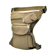 Motorcycle Leg Bag with Secure Adjustable Fit, Durable Canvas Tactical Thigh Bag for Outdoor Activities