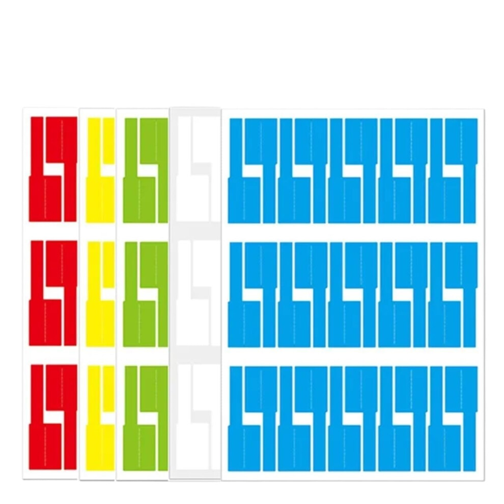 Cable Labels 150Pcs A4 Selfadhesive Wire Marking Tags Durable Pp Paper For Quick Identification 9169991730646