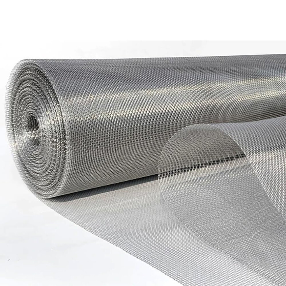 304 Stainless Steel Wire Mesh Sheet 100 Mesh, CorrosionâResistant Filter Screen 50Cm X 100Cm For Uniform Filtration 9044945573596