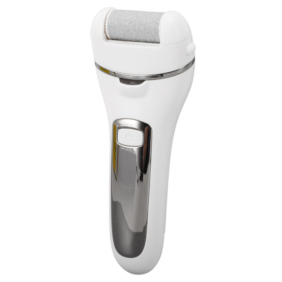 White Usb Rechargeable Electric Foot File Portable 3W 1200Mah